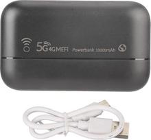 Belaidis nešiojamasis kelioninis maršrutizatorius, kišeninis maršrutizatorius, 5G WiFi tiltas, 300Mbps WiFi maršrutizatorius žaidimams, vakarėliams, kelionėms, lauko reikmėms, tinklo prieigos taškas