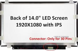 Bendras 14 colių IPS Full HD 1080P nešiojamojo kompiuterio pakaitalas, suderinamas su "Acer Chromebook NX.GC2AA.005