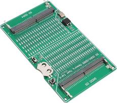 Bendras DDR4 DDR5-Speichertester, 2-in-1-Multifunktionstestkarte, LED-Anzeige, Speichersteckplatztester mit Testfunktion, Ideal für Laptop-DDR4-DDR5-Speichertests