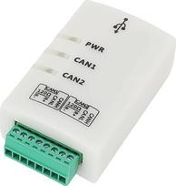 Bendrasis CAN-Bus analizatorius, Zweikanal-USB-zu-CAN-Adapterkonverter mit Isolierung, Intelligente Konvertierung für Automobilkalibrierung und Schienentransport