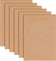 BENECREAT 6 x 29,7 x 21 cm lipnios kamštinės plokštės, 7 mm storio izoliacinės kamštinės pagrindo plokštės, lipnios plokštės, skirtos sienų dekoravimui vestuvių vakarėliams, "pasidaryk pats" amatų reikmenims