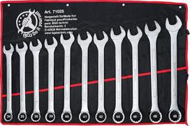 BGS Diy 71025 Atvirų žiedinių veržliarakčių rinkinys XXL SW 34-50 mm 11 dalių