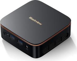 Blackview MP20 Mini PC AMD Ryzen 3 3300U (iki 3,5 GHz), 16GB DDR4 512GB SSD, Win11 Pro Desktop Computer mit Gigabit Ethernet/WiFi 5/BT5.2/Zwei HDMI+DP 4K UHD für Büro/Schule, 3 metų garantija