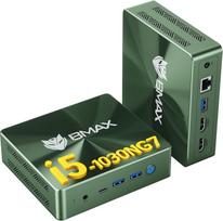 BMAX B6 Pro mini kompiuteris i5-1030NG7 16GB LPDDR4 RAM/512GB NVMe SSD mini stalinis kompiuteris WiFi5 4K/60Hz trigubas ekranas BT4.2 Gigabit Ethernet C tipo/HDMI mini kompiuteris