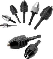 Bohrfutter-Schnellspann-Schraubendreher, Schlagschrauber-Adapter, Elektro-Mikromotor-Klemme, Mini-Bohrfutterbefestigung, Sechskantschaft, Bohrer-Bit-Adapter (C)