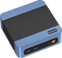 BOSGAME P4 PC Mini Con Windows 11 Pro, Dual LAN 2.5G, žaidimų kompiuteris, AMD Ryzen 7 5700U, 8C/16T Hasta 4.3GHz, 32GB RAM DDR4, 1TB SSD PCIe 3.0, trigubas