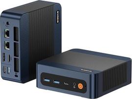 BOSGAME P3 Mix Mini Gaming-PC, AMD Ryzen 5 7640HS (iki 5,0 GHz) 32GB DDR5 1 TB PCIe4.0 SSD mini kompiuteris, mini kompiuteris 4K ekranas HDMI+DP+USB4, 2,5G Dual LAN, WiFi 6E, BT5.2