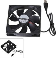 BQLZR 120 x 120 x 25 mm nuolatinės srovės 5 V USB kompiuterio korpuso tylusis aušinimo ventiliatorius 12025 Black