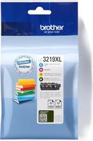 Brother LC3219XLC/LC3219XLM/LC3219XLM/LC3219XLY/LC3219XLBK rašalo kasetės, didelio našumo, originalios Brother eksploatacinės medžiagos, žydros/magentos/geltonos/juodos spalvos, daugkartinė pakuotė