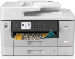 Brother MFC-J6940DW A3 formato spalvotas rašalinis daugiafunkcinis spausdintuvas (2 x 250 lapų popieriaus kasetė, spausdinimas, nuskaitymas, kopijavimas, faksas) - baltas