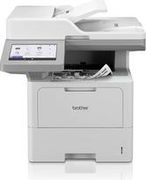 Brother MFC-L6910DN 4-in-1 daugiafunkcinis spausdintuvas juodas baltas (A4, 50 puslapių per minutę, 1200 x 1200 DPI, LAN, dvipusis ADF, 520 lapų popieriaus kasetė) Balta/pilka