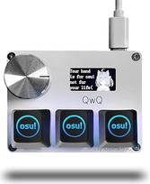 BTXETUEL SayoDevice O3C OSU klaviatūra Greitasis trigeris Hall jungiklis Magnetiniai linijiniai jungikliai Mygtukas ir ekranas Kopijuoti Įklijuoti Makrokopijavimas Hotswap Mini
