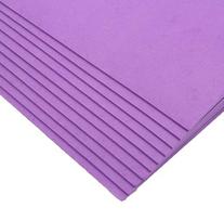 Bunte EVA-Schaumstoffplatten for Basteln for Kinder - 10er-Pack 40 x 60 cm, nedovanojama Schwammpapier for DIY-Kunstprojekte(Purple)