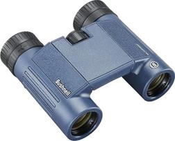 Bushnell - H2O 2 - Binokliai - 10x25 tamsiai mėlyni - Stogo kraštas - Visiškai dengtas - Atsparūs vandeniui / apsaugantys nuo rūko - Pasukami akių gaubteliai - Vandens sportas - Valtys - 130105R