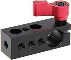 CAMVATE 15 mm spaustukas Verslininkas Vienas 1/4 colio sriegis DSLR platformos palaikymui Magic Arm Monitor