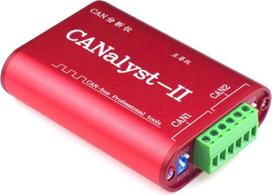CAN analizatorius CANOpen J1939 USBCAN-2II Konverteris suderinamas su ZLG USB į CAN USBalyst-II
