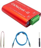 Canalyst II USB į CAN analizatorių, CAN magistralės konverterio adapteris palaiko Zlg Canpro