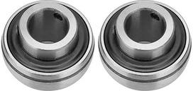 CARZE UC205 rutulinis guolis Plieninis įdėtinis guolis 52 x 25 x 34,1 mm guolis 2 vnt.