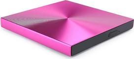 CCYLEZ išorinis optinis diskas, USB 3.0 nešiojamasis CD/DVD +/- RW įrašymo įrenginys, plonas DVD/CD perrašymo įrenginys nešiojamiesiems ir staliniams kompiuteriams, rožinis