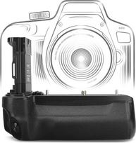 CELLONIC akumuliatoriaus laikiklis BG-R10, suderinamas su "Canon EOS R5", "EOS R6", "EOS R6 Mark II" akumuliatoriaus laikikliu, skirtu LP-E6N, LP-E6NH akumuliatoriaus laikikliui - fotoaparato portreto formato laikiklis, daugiafunkcinė rankena, vertikalus