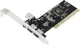 CERRXIAN 3 prievadų IEEE 1394 Firewire kortelė PCI Firewire adapteris IEEE 1394 PCI valdiklio kortelė staliniam kompiuteriui