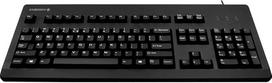 CHERRY G80-3000 laidinė mechaninė klaviatūra, vokiškas išdėstymas (QWERTZ), USB prievadas, tvirta, programuojami klavišai, MX Blue jungikliai, juoda