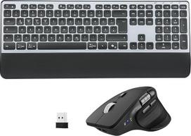 CITLLA Upgrade M9100 belaidė klaviatūra pelė Įkraunama ergonomiška klaviatūra su foniniu apšvietimu, reguliuojamu stovu ir riešo atrama, itin greito slinkimo pelė, skirta staliniam kompiuteriui, nešiojamajam kompiuteriui