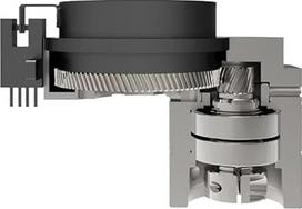 CNC-Drehtisch-Reduzierer, hohler Drehantrieb, Indexscheibe, DD-Motor, Nocken für kreisförmige Positionierung (ZCT130 14 mm for Step,0.4173611111111)