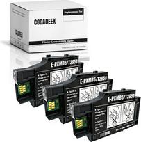 COCADEEX 3 x pakaitinio rašalo priežiūros dėžutė, skirta T2950 ir E-PXMB5, tinka rašaliniams spausdintuvams Workforce WF-100 WF-100W WF100 WF100W
