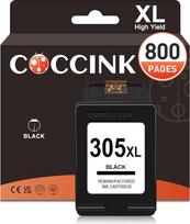 COCCINK 305XL, skirtos HP 305 spausdintuvų kasetėms DeskJet 2820e Kasetės DeskJet 4220e 4200e 2800e 4222e 4210e 4230e 2810e 2822e 2821e 2823e 2710e 2720e 2700e 2722e 4122e 4 4120e, skirtos HP Partronen 305 XL