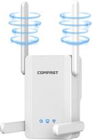 COMFAST WLAN stiprintuvas WiFi 6 WLAN kartotuvas 2700Mbps Dual Band | 4×5dBi antenos | Gigabit LAN/WAN | WPS | WPA3 | 3 režimai (kartotuvas/maršrutizatorius/AP) | Signalo šviesos diodas | Geras aušinimas | Idealiai tinka namams ir biurui