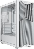 CORSAIR 3200D RS Mid-Tower ATX kompiuterio korpusas - 3X RS120 PWM ventiliatoriai, GPU stabilizavimo svirtis, ASUS BTF, MSI Project Zero, Gigabyte Project Stealth - baltas