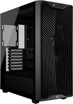 CORSAIR 3200D RS Mid-Tower ATX kompiuterio korpusas - 3X RS120 PWM ventiliatoriai, GPU stabilizavimo svirtis, ASUS BTF, MSI Project Zero, Gigabyte Project Stealth - juodas