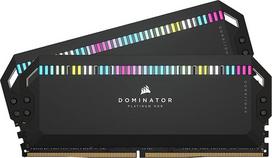 CORSAIR Dominator Platinum RGB DDR5 RAM 64GB (2x32GB) iki 5600MHz CL40-40-40-77 1.25V Intel XMP 3.0 staliniams kompiuteriams skirta atmintis - juoda (CMT64GX5M2B5600C40)