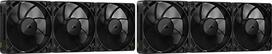 CORSAIR iCUE LINK RX120 MAX 120 mm PWM storio ventiliatorius su iCUE LINK sistemos koncentratoriumi - didelis statinis slėgis - skystųjų kristalų polimeras - magnetinis kupolo guolis - triguba pakuotė - juodas (2 vnt.)