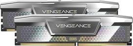 CORSAIR Vengeance DDR5 CUDIMM 48GB (2 x 24GB) DDR5 iki 8000MHz CL38 1.40V "Intel XMP iCUE" stalinių kompiuterių atmintis - sidabrinė (CMKC48GX5M2X8000C38)