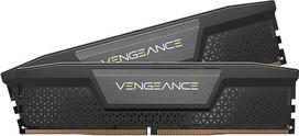 CORSAIR Vengeance DDR5 RAM 16GB (2x8GB) iki 5200MHz CL40 "Intel XMP 3.0" staliniams kompiuteriams skirta atmintis - juoda (CMK16GX5M2B5200C40)