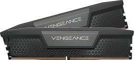CORSAIR VENGEANCE DDR5 RAM 64GB (2x32GB) iki 5200MHz CL40 "Intel XMP 3.0" staliniams kompiuteriams skirta atmintis - juoda (CMK64GX5M2B5200C40)