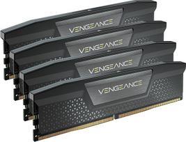 CORSAIR Vengeance DDR5 RAM 64GB (4x16GB) iki 6000MHz CL36 AMD EXPO Intel XMP 3.0 staliniams kompiuteriams skirta atmintis - pilka (CMK64GX5M4B6000Z36)