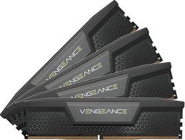 CORSAIR Vengeance DDR5 RAM 96GB (4x24GB) iki 5600MHz CL40 "Intel XMP 3.0" staliniams kompiuteriams skirta atmintis - juoda (CMK96GX5M4B5600C40)