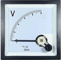 CP72 Analoginis voltmetras su 4-20 mA signalu (100 V 4-20 mA)