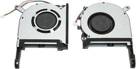 CPU GPU ventiliatorius, DC 5V 0,5A 4 kontaktų nešiojamojo kompiuterio ventiliatorius, skirtas TUF Gaming A15 FA506 IV FA506IU FA506IH FX506IU FX506IU FX506LH (CPU ir GPU ventiliatorius)