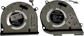 CPU ventiliatorius + GPU Suderinamas su "HP Envy x360 Convertible" 15-DR, 15-DS PN: L53541-001, L53542-001 TPN-W142, TPN-W143