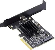 CY PCIe į USB C adapteris, USB 3.2 Gen2 Type-C į PCI-E 4X Express kortelės adapteris pagrindinei plokštei 20Gbps