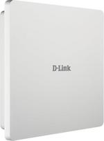 D-Link DAP-3666 Belaidis AC1200 Wave 2 dviejų juostų lauko PoE prieigos taškas (iki 1200Mbit/s, MU-MIMO, IP68, montuojamas ant sienos ar stulpo), baltos spalvos