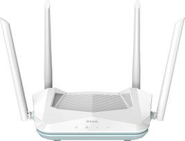 D-Link R15 Eagle PRO AI AX1500 išmanusis maršrutizatorius ("AI Wi-Fi/Traffic Optimiser", "AI Parental Control", "Gigabit" prievadai, MU-MIMO, 1024 QAM, OFDMA, WPA3, "D-Link Wi-Fi Mesh", suderinamas su "Alexa"/"Google Assistant")