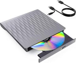 DANGZW itin plonas išorinis CD/DVD diskų įrenginys, palaikantis diskų skaitymą ir įrašymą per USB-C arba USB 3.0, suderinamas su "Mac", "Windows" ir "Linux" kompiuteriais
