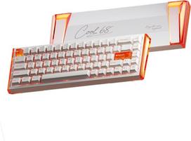 DAREU COOL68 žaidimų klaviatūra (oranžinė)