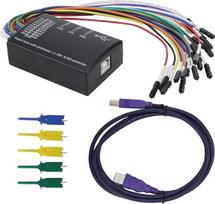 DAZZLEEX USB loginio analizatoriaus prietaisų rinkinys 100M maksimalus mėginių ėmimo dažnis 16 kanalų palaikymas 1.2.10 programinė įranga
