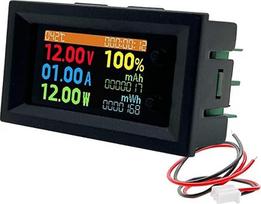 DC 0-200V 20A Skaitmeninis voltmetras Ampermetras Multifunktions Tester IPS LCD Spannung Strom Leistung Energie Test Meter
